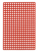 Wachs-Gitterretentionen für OK-Modellguss-Gerüste
