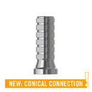 Conical MultiPlus TiA crown coping