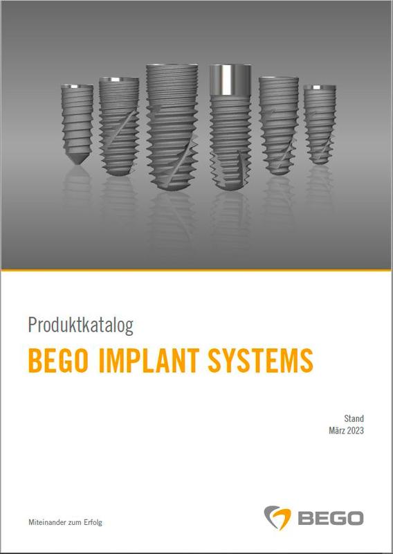 BEGO Implant Systems Produktkatalog