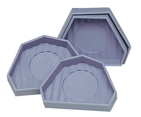 Modellsockel-Former, sortiert